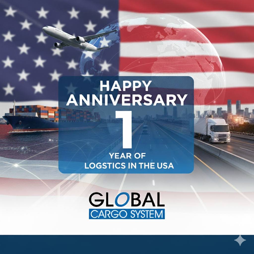 Global Cargo System USA celebra su primer aniversario.